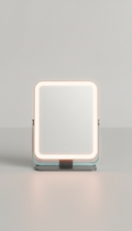 LED vanity makeup mirror with adjustable brightness