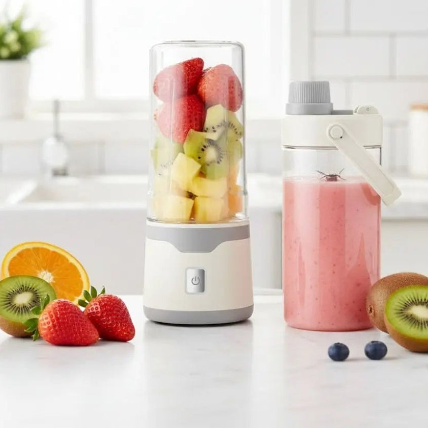 Multifunctional Rechargeable Electric Juicer Cup 500ml — USB Portable Blender