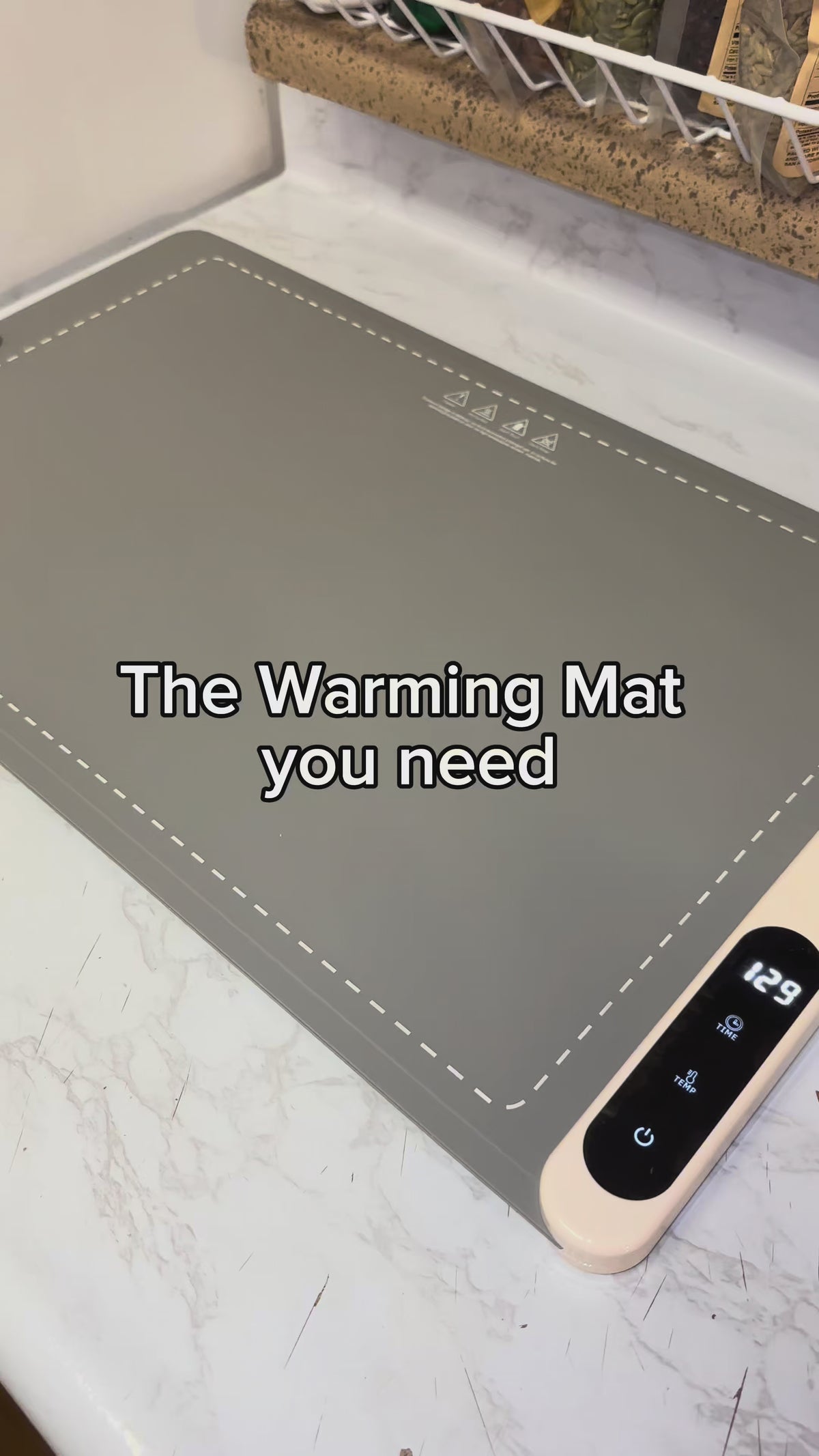 Foldable Portable Food Heating Mat